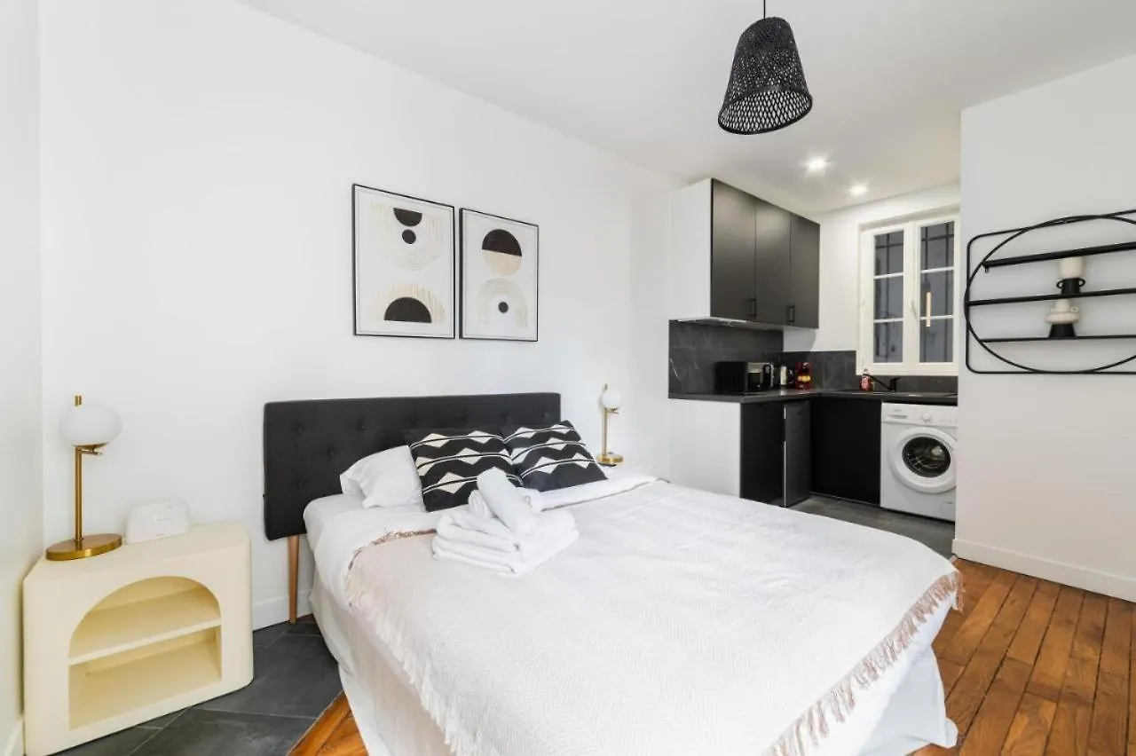 Appartement Service Studio Au Coeur Du 19E - 2P Paris 0*,  France